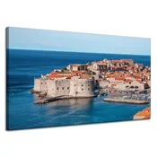 shumee Platno Arhitektura Hrvaška 120x70 cm Dubrovnik Zadar Počitnice