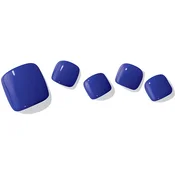 ohora Semi Cured Gel Pedicure Strips P Cobalt Blue nalepke za nohte za noge odtenek PB-010 1 kos