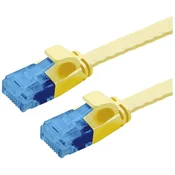 VALUE Value 21992032 RJ45 omrežni kabel\, Patch kabel CAT 6a U/UTP 2.00 m rumena 1 kos, (20630859)