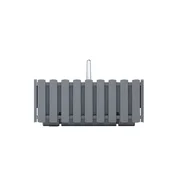 Prosperplast Saksija Boardee fence F400W, Siva