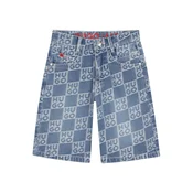 HUGO Jeans kratke hlače G00996 D Modra Loose Fit