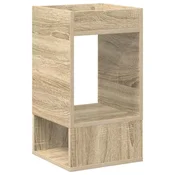 Vidaxl Stranska miza Sonoma hrast 30 x 30 x 56 cm Konstruiran les