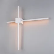 Trio Lighting LED stenska svetilka Cassino, bela mat, širina 67 cm, kovina - Dnevna soba/jedilnica - Sodobni - bel mat