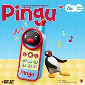 MARtube Bluetooth zvucnik Pingu, Žuto-plavi
