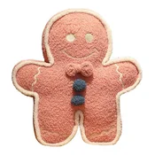 Dardanar Plišasta blazina Gingerbread Man, 17-palčna visoka božična risanka plišasta igrača darilo, (21156529)