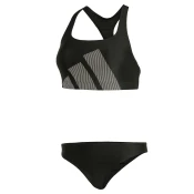 ADIDAS PERFORMANCE Športne bikini Big Bars črna/bela