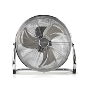 Nedis FNFL10CCR40 - Podni ventilator 80W/230V sjajni hrom