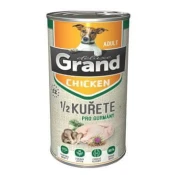 GRAND cons. deluxe pes piščanec z 1/2 piščanca odrasli 1300g