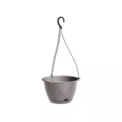 eoshop Viseči plastični sadilnik RATOLLA ROUND W d22x14cm