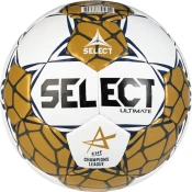 Tekmovalna rokometna žoga Select Ultimate EHF Liga prvakov V24 bela/zlata velikost 2