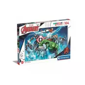 Clementoni - Puzzle Marvel: Maščevalci - 100 kosov