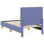 Posteljica za malčke z vzglavjem Jeans modra 70 x 140 cm blago