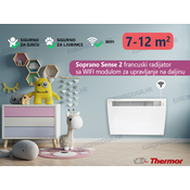 Thermor SOPRANO SENSE 2 1000 W WIFI