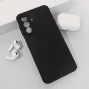 Maska za telefon Carbon fiber za Samsung A26 5G/ A266B, Crna