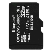 Kingston memorijska kartica 32GB microSDXC Canvas Select Plus cl. 10 UHS-I 100 MB/s - 5 godina - Kingston