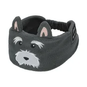 INF Bluetooth naglavni trak z živalskim motivom - V5.2 flis trak s pasjim dizajnom DarkGrey, (5000130410)