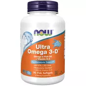 NOW FOODS Ultra Omega 3-D™ 90 kaps.