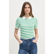 Tommy Hilfiger Polo majica 1985 WW0WW43225 Zelena Slim Fit
