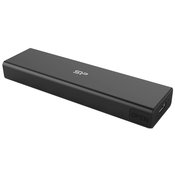 SILICON POWER M.2 NVMe or SATA SSD Rack, PD60, Tip-C, crni (SP000HSPSDPD60CK)