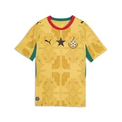 PUMA Ghana 2026 Away Jersey Youth, Performance, Sunny Yellow/Archive Gold, 9-10Y