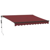 Vidaxl Avtomatsko zložljiva tenda z LED bordo 300x250 cm