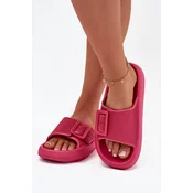 BIG STAR SHOES Ladies Foam Platform Sandals With Buckle Big Star