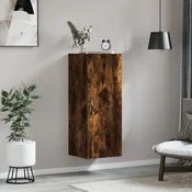 Zidni ormaric boja hrasta 34,5 x 34 x 90 cm konstruirano drvo