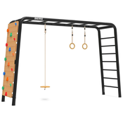 BERG PlayBase Large TL (gugalnica z diski + obroči + plezalna stena)