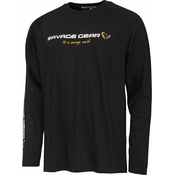 Savage Gear Majica Signature Logo majica z dolgimi rokavi M