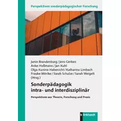 Sonderpädagogik intra- und interdisziplinär