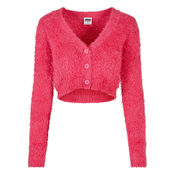 Womens feather sweater - pink