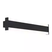 Moderna stenska svetilka črna CCT 60cm vklj. LED IP54 - Vanya