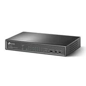 TP - LINK Switch 9-port TL-SF1009P/8×PoE+ crni