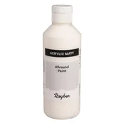 Rayher. Akrilna barva, alabastrno bela, 250ml