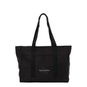 Calvin Klein Nakupovalna torba BOLD  črna / bela