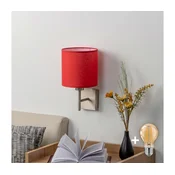 BRILAGI - LED zidno svetlo NUBILA 1xE27/60W/230V mat hrom/crvena