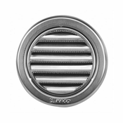 HACO Prezračevalna rešetka Circular ventilation grille with NVM mesh, ? 75 mm, stainless steel 0703