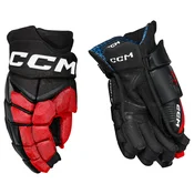 Hokejske rokavice CCM JetSpeed FT8 Pro Black/Red/White Senior 13 palcev