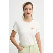 Pamucna majica Levis THE PERFECT TEE za žene, boja: bež, 17369