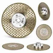 Kraft&Dele DIAMANTNI DISK ZA POSNETJE IN BRUŠENJE GRES PLOŠČIC 125 MM M14 KD11228