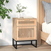 Nocni ormaric 40 x 30 x 55,5 cm od konstruiranog drva i željeza