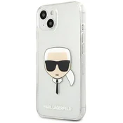 Karl Lagerfeld KLHCP13SKHTUGLS iPhone 13 mini 5,4 silver hardcase Glitter Karl`s Head (KLHCP13SKHTUGLS)