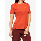 Ženska majica Salewa Pedroc PTC Delta T-Shirt - flame