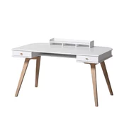oliver furniture pisalna miza (66 cm) white/oak