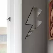 Wallity Ogledalo Ozgl504, 29x60 cm, Sivo