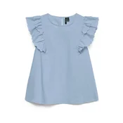 VERO MODA Bluza VMRITA golobje modra