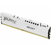 KINGSTON RAM memorija DIMM DDR5, 16GB, 5.200MHz, FURY Beast White EXPO (KF552C36BWE-16)