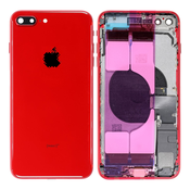 Apple iPhone 8 Plus - zadnje ohišje z majhnimi deli (rdeča)