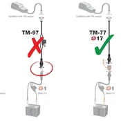 Optima adapter za polnilnik iz SAE v KET/TM vtič (dolžina 15 cm) (TM77) (EL)