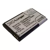 Baterija za Philips Pocket Memo DPM6000/DPM7000/DPM8000, 1250 mAh